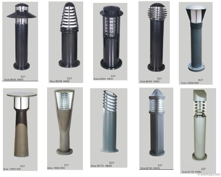 Bollard LED Outdoor Lights (E27)