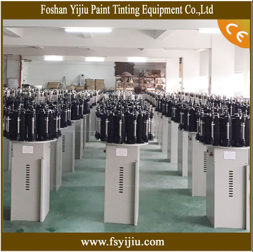 YJ-1M&amp;amp;YJ-2A-02 paint tinting and mixing machine