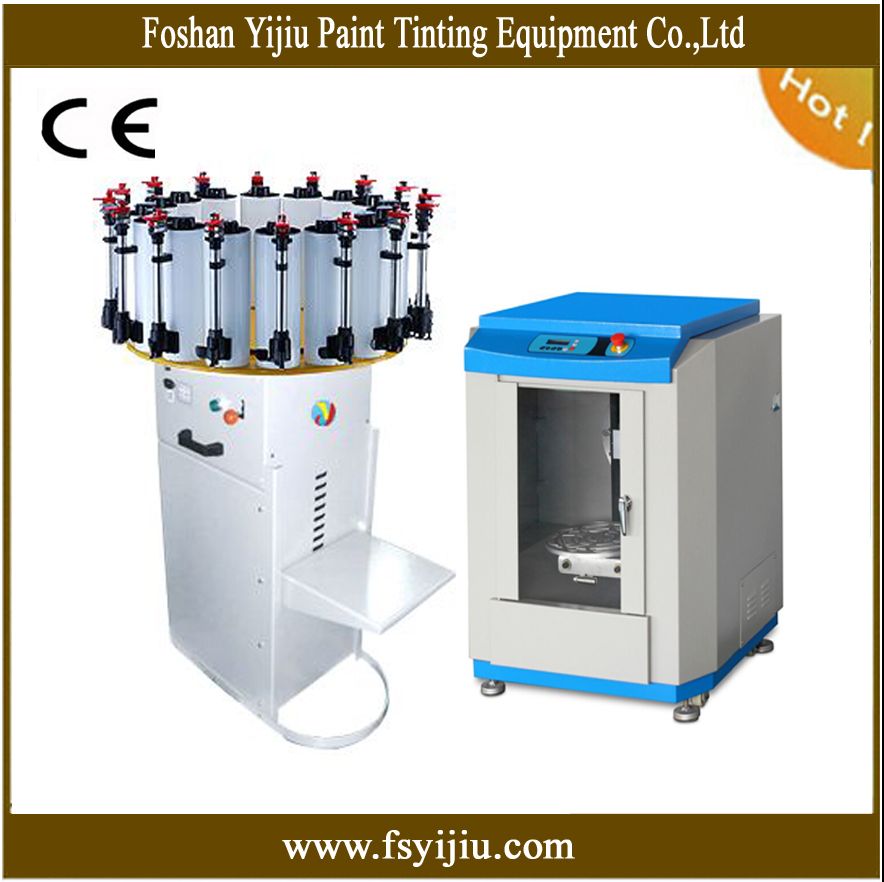 YJ-1M&amp;amp;YJ-2A-02 paint tinting and mixing machine