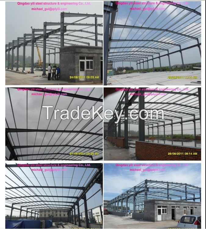 Hot-dip galvanized Steel structure buildings