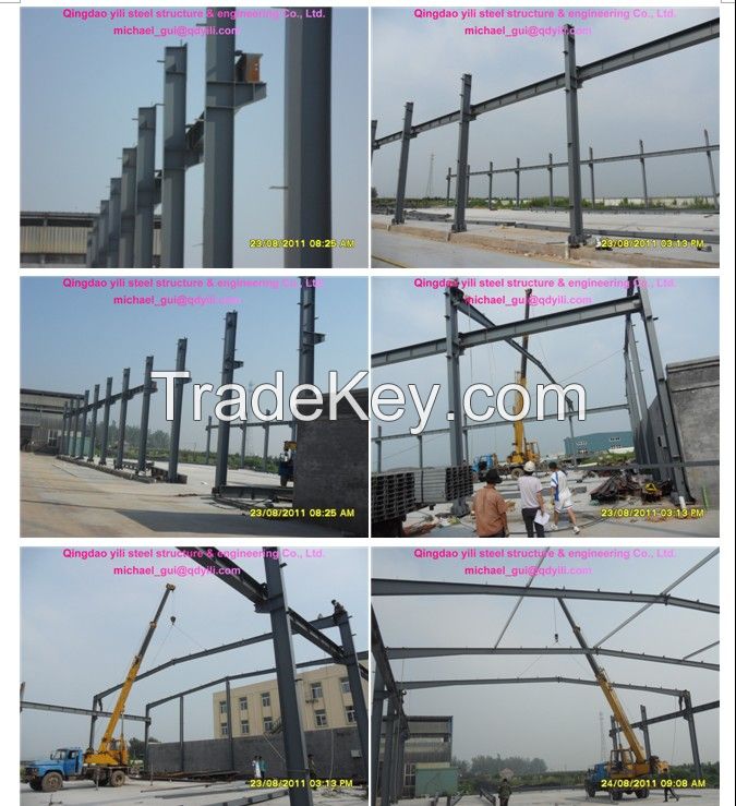 Hot-dip galvanized Steel structure buildings