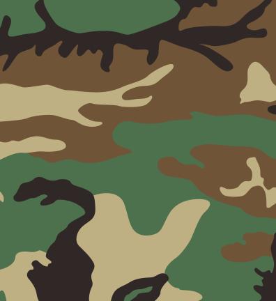 Military Camouflage Print Fabric with IRR finish