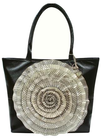 COBRA LEATHER HANDBAG