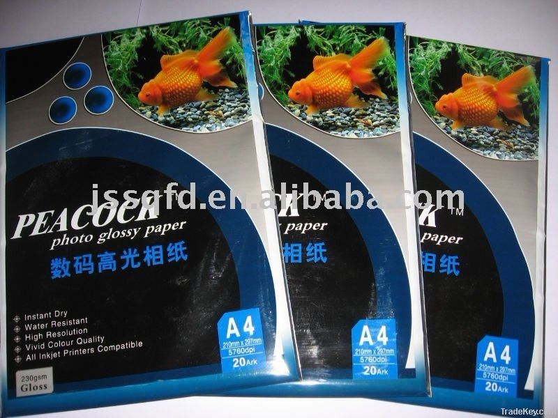 A3 high glossy photo paper