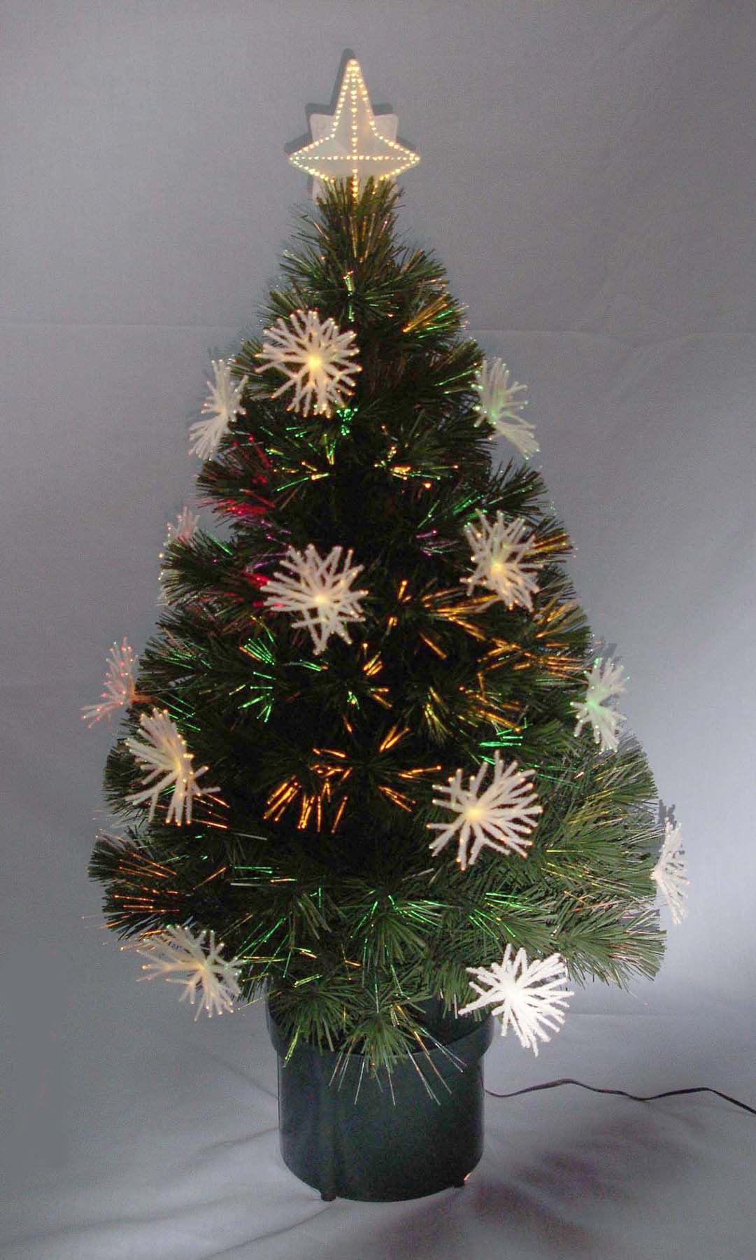 Fiber optic Christmas tree