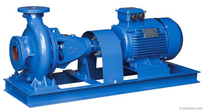 END SUCTION COMPLETE PUMP SET (with baseplate)