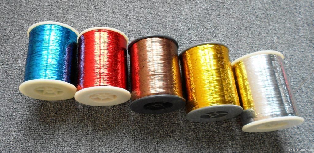 M metallic yarn