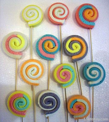 rounded and swirly lollypops