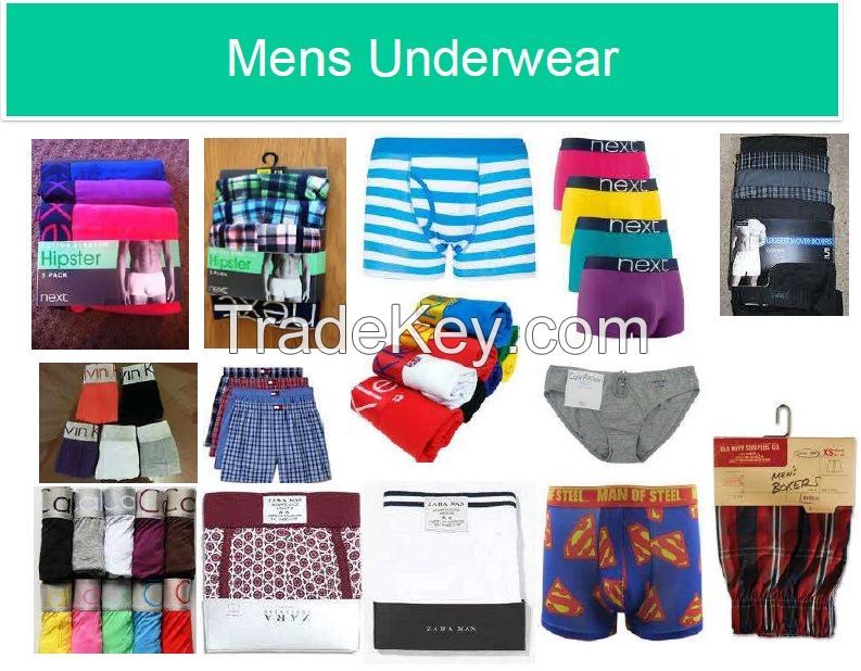 Men's Underwear, Mens Underwear, Underwear, Brief & Boxer, Brief, Boxer
