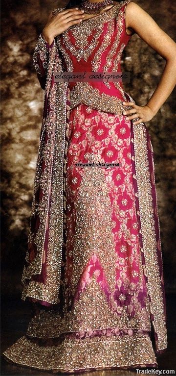 Indian and Pakistani Embroided, semi party, party, wedding/bridal dresses