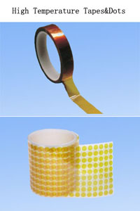 High temperature tapes & Dots