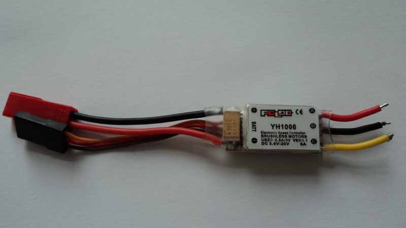 6A esc for rc airplane, helicopter and car
