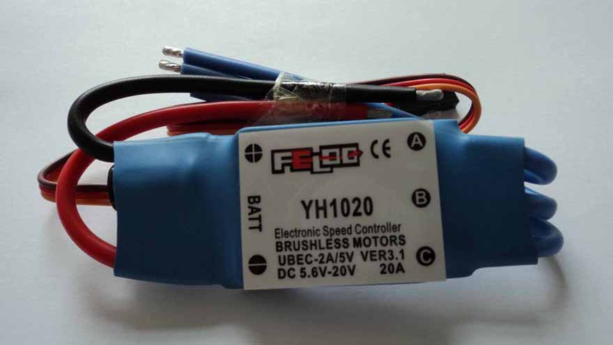20A esc for rc airplane, helicopter and car