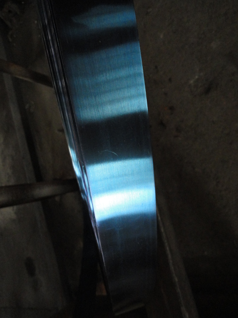 Blue Finished (Round-edged) Strip Steel