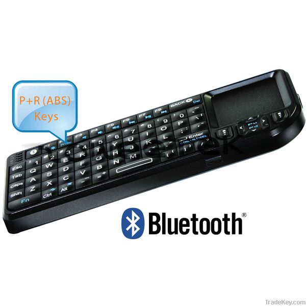 Mini Bluetooth Keyboard with Touchpad (Built-in Laser pointer)