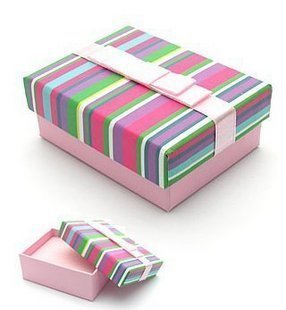 Beautiful and Colorful Gift Box Ladies