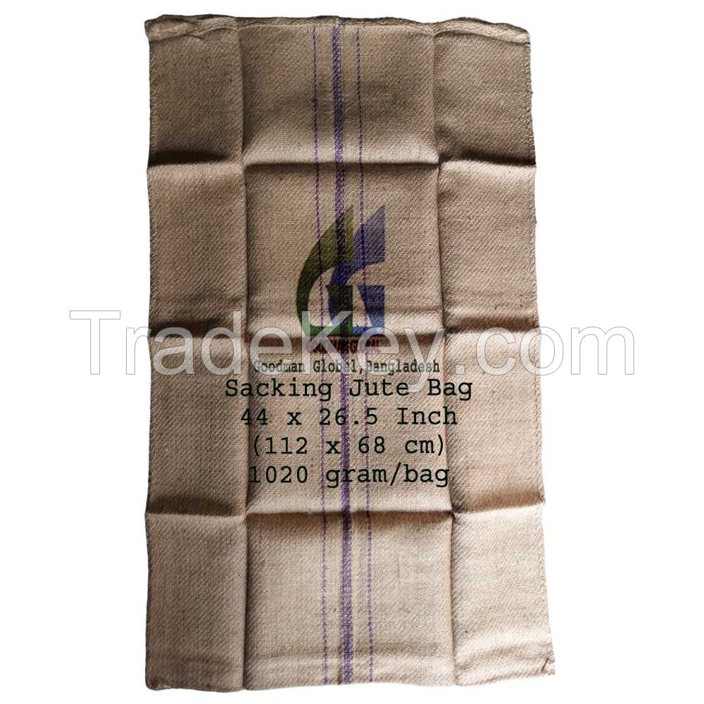 112x68 cm 1020 gram Jute Bags 100 kg Gunny Sack Food Grade New B Twill Cashew Sacks Empty Cocoa Bag Goodman Global Bangladesh