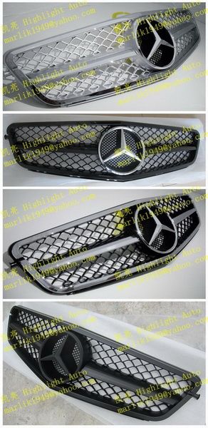 Benz w204 new 2012 amg c63 style grille