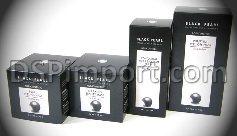 Dead Sea "Black Pearl" cosmetics line by "Sea of Spa"