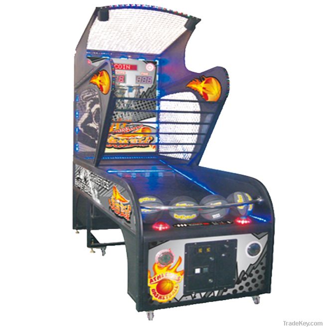 indoor arcade sthletics basketball game machine