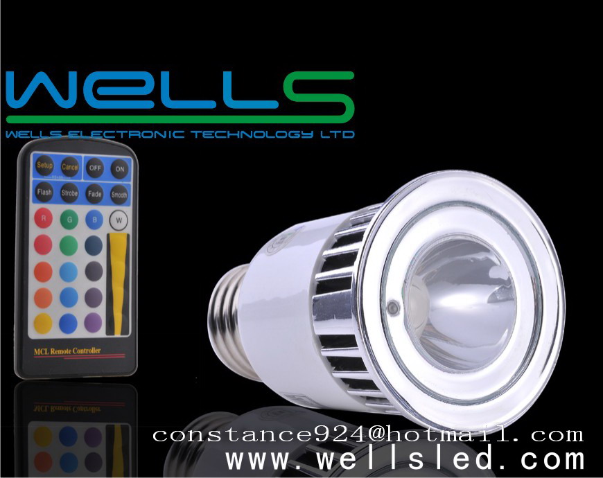LED spotlight RGB