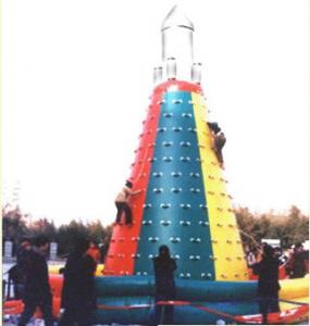 inflatable climbing wall