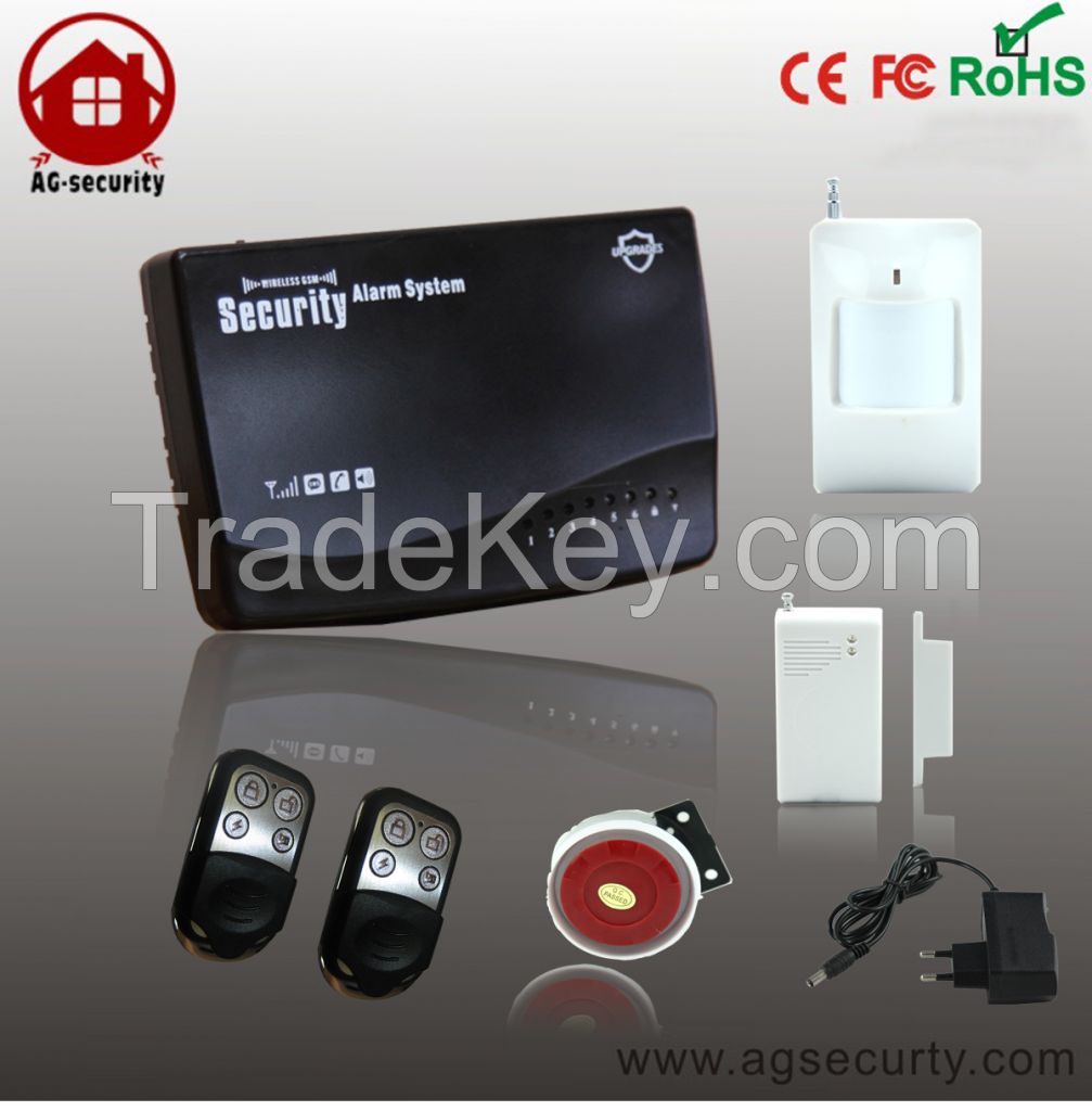 russian wireless gsm alarm system with sms message and call 
