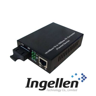 10/100Base-TX to100Base-FX Media Converter-Powered Device (PD)