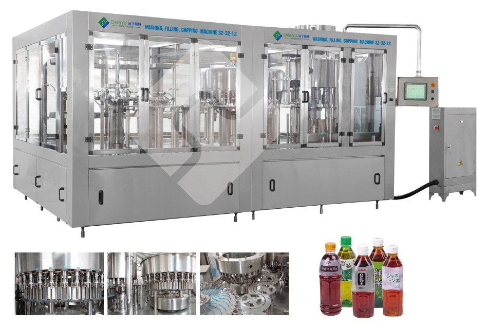 3-in-1 Juice/Hot Tea/Beverage Filling Machine