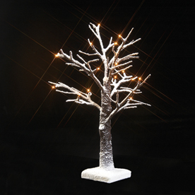 20L battery snowy tree light