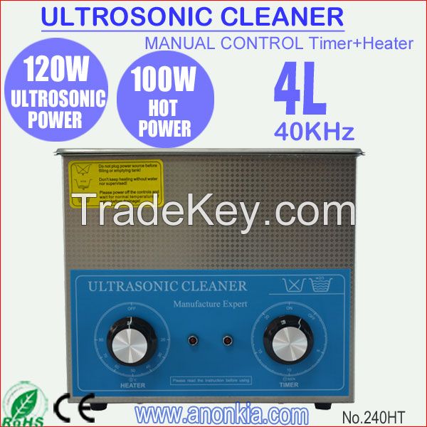 4L Liter Ultrasound Washing Ultrasonic PCB Parts Cleaner Machine 240HT