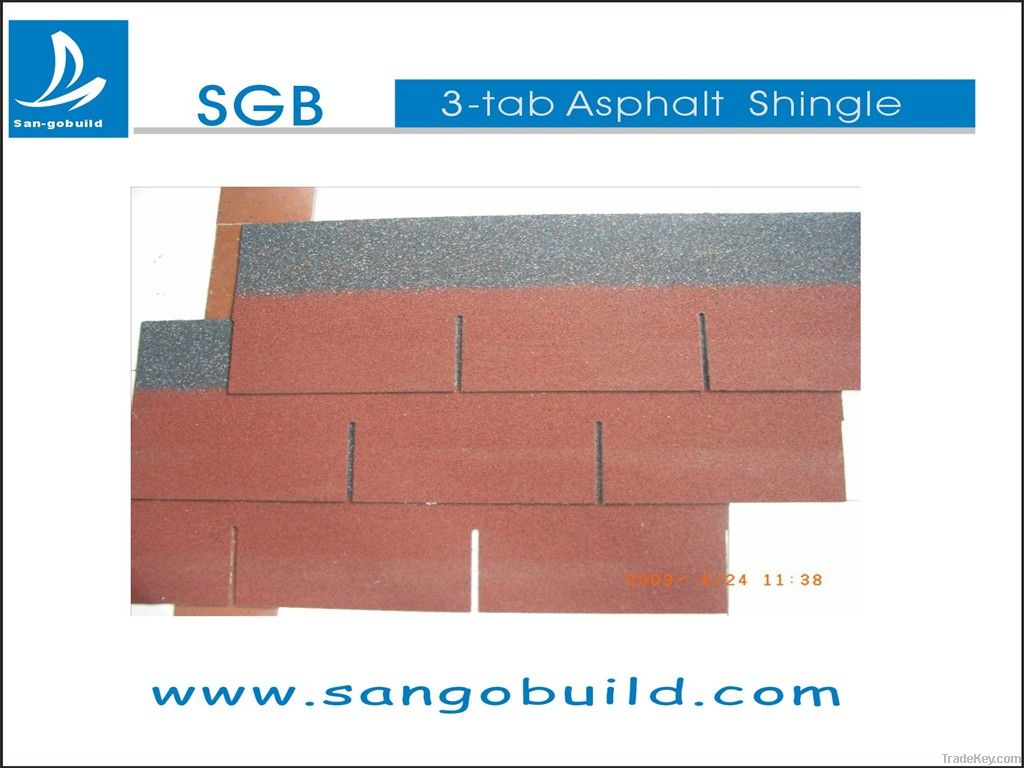 3 tab asphalt shingles