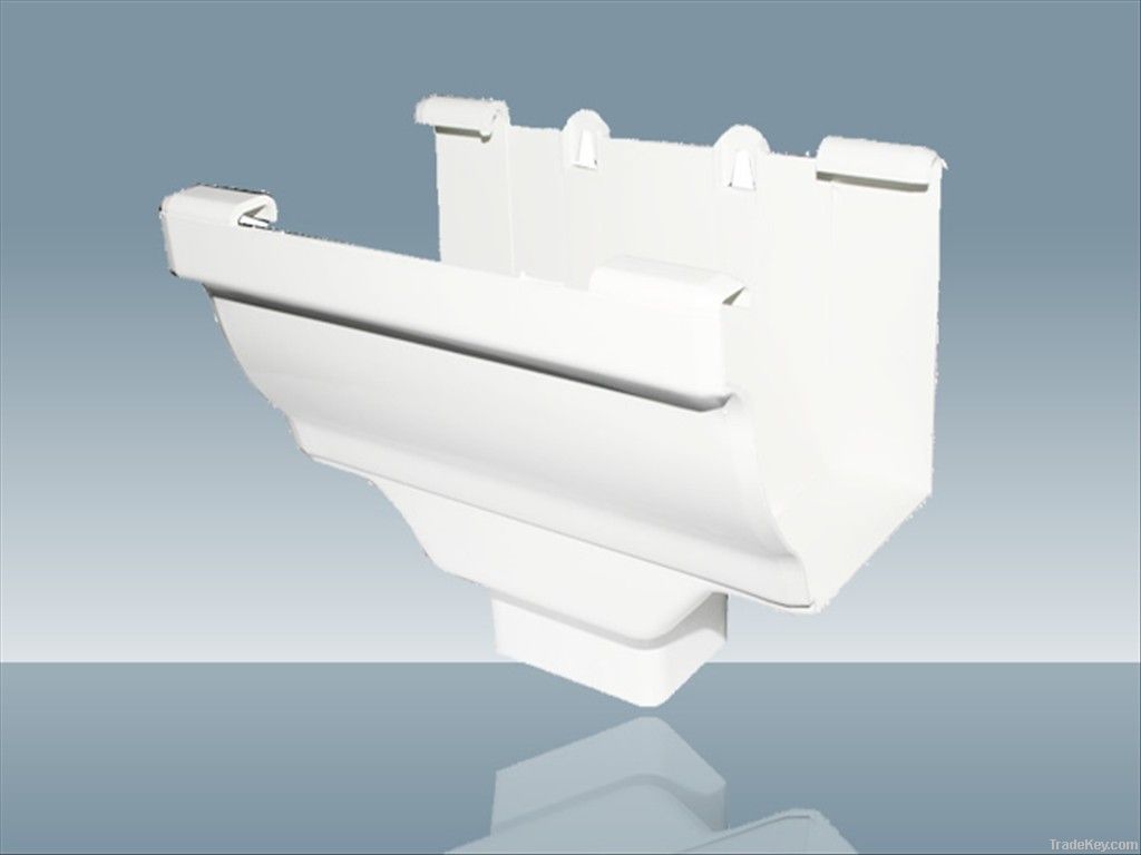 PVC rain gutter