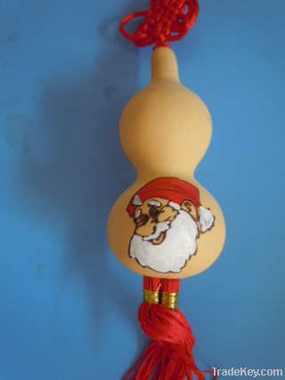 Gourd material Santa