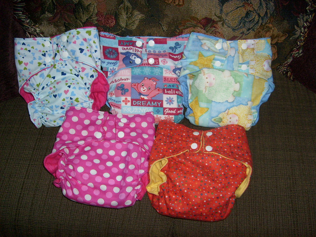 Adorable Fitted Cloth Diaper / Nappie