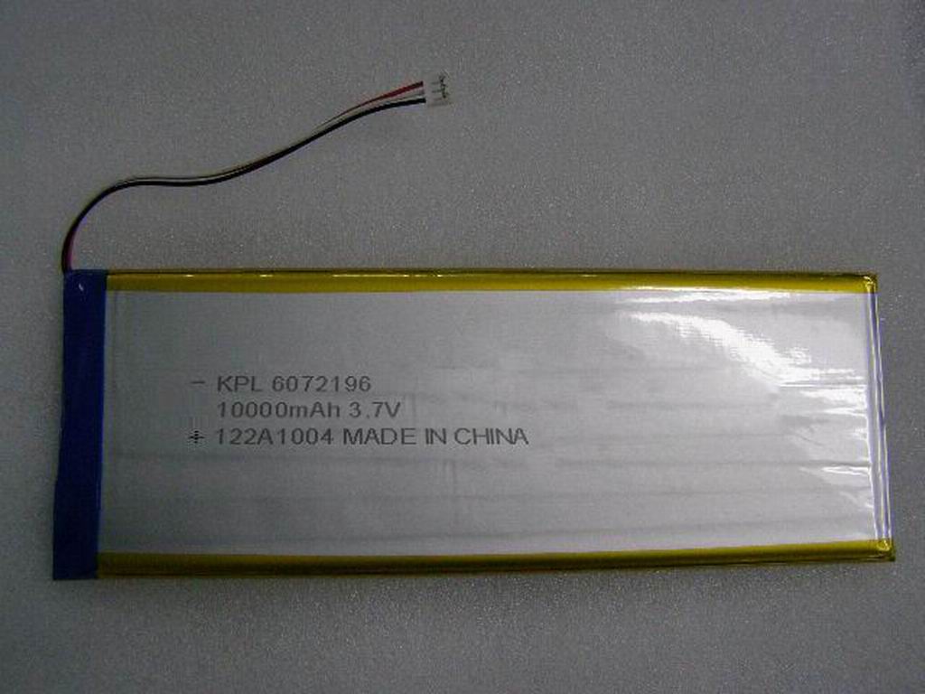 High Capacity 10Ah/10000mAh Lithium polymer battery 3.7V