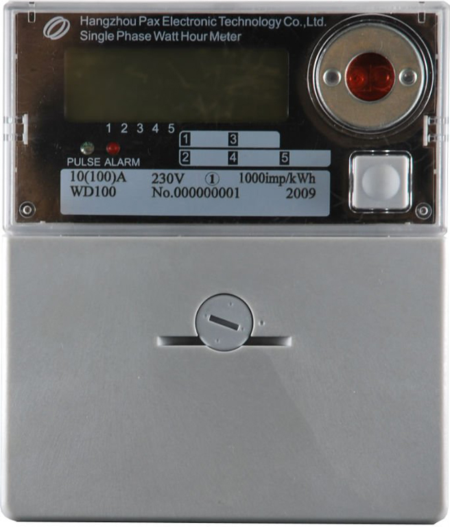 WD100 Sinlge phase energy meter