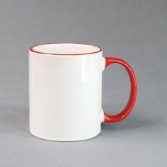 Ceramic sublimation coated mugs