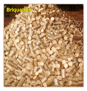 biomass briquettes