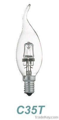 A35 tailed energy saving halogen lamp