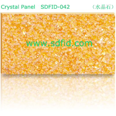 Crystal stone, artificial stone, cast stone