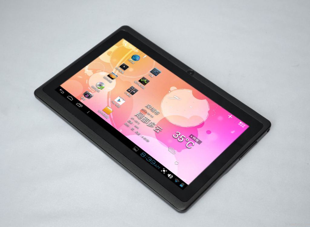 7 inch cheap dual core tablet pc 1024*600 panel 1g 8g