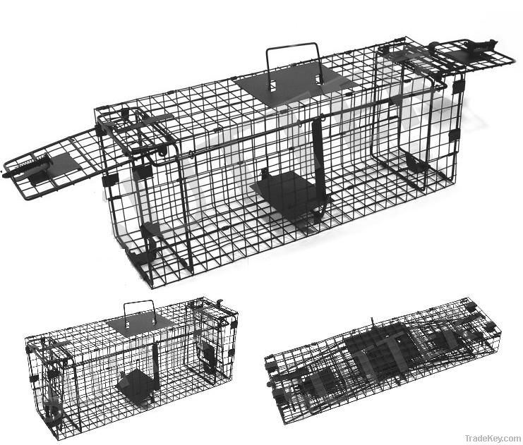 Double Ended Live Trap, Animal Cage
