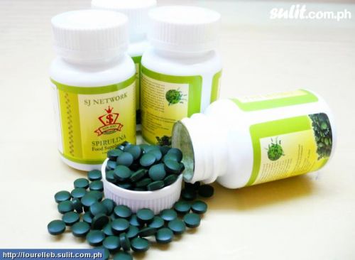 spirulina food supplement