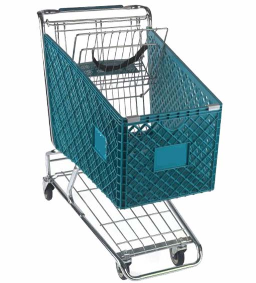 Plastic Shopping trolley