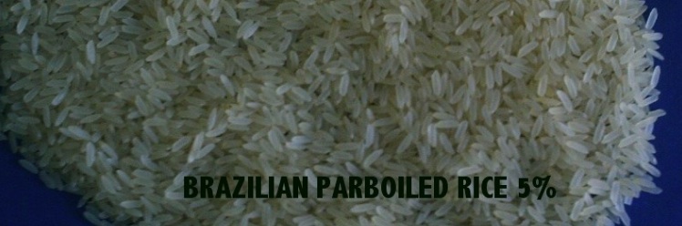 Rice, Parboiled, Brazilian, Max 5% brok. Sortexed