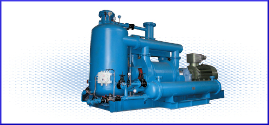 Series Water Ring Vacuum Compressors System