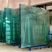 10mm clear float toughened glass