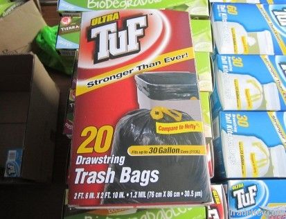 bio-based die cut bags trash bags shopping bags