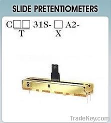 SLIDE PRETENTIOMETERS